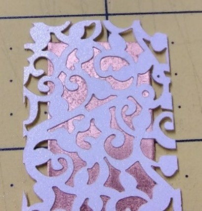 Judy Larson's No Rolling Mill- No Problem - , Metalwork, Stamping, Stamps, Design, coat one side of the chosen design with a craft glue